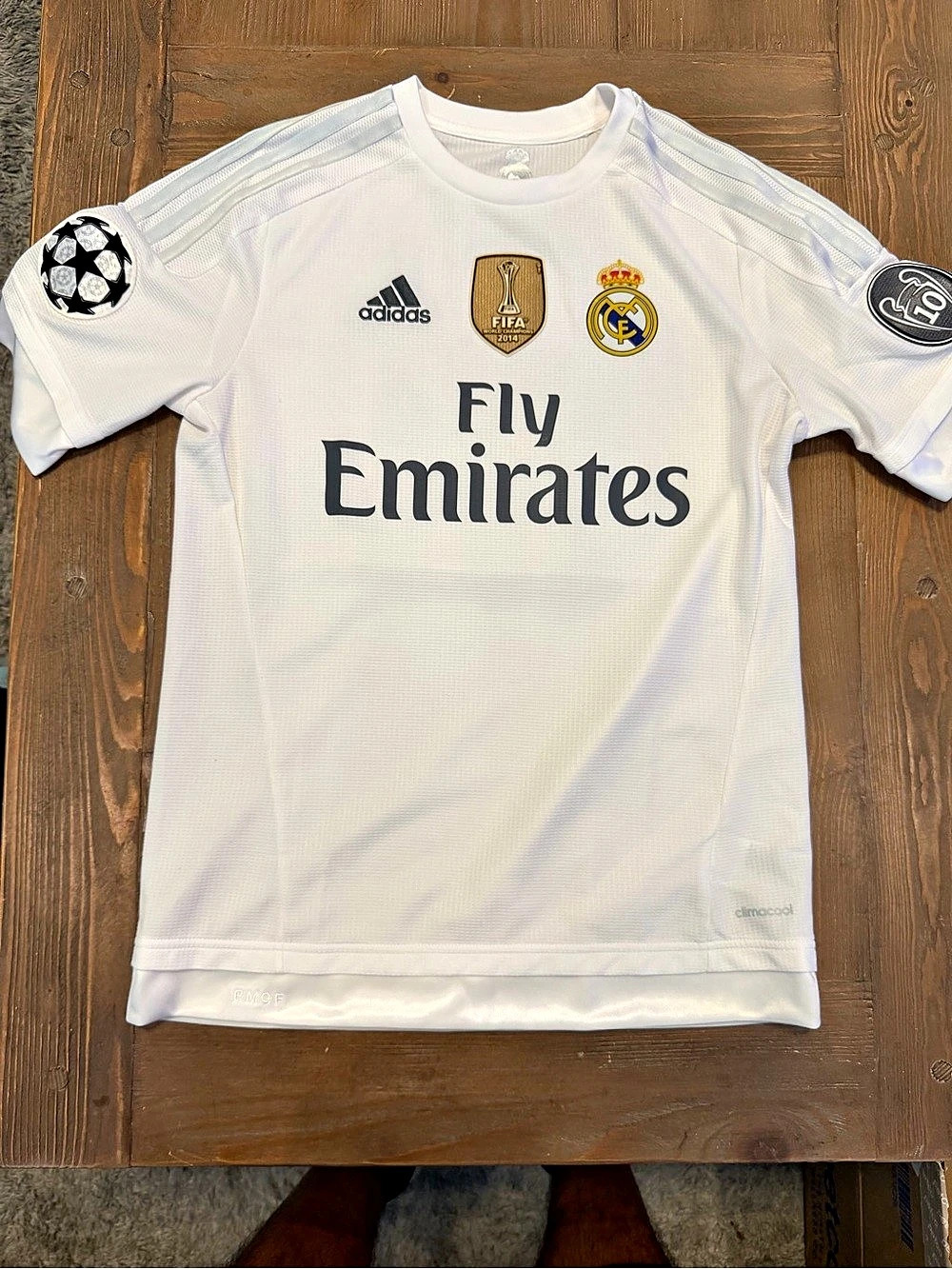 adidas Real Madrid Marcello #12 Jersey White Athletic